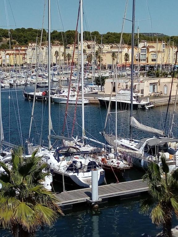 Gruissan Appartement Calme, Vue Sur Port De Plaisance -Clim, Empl.Parking Exterior photo